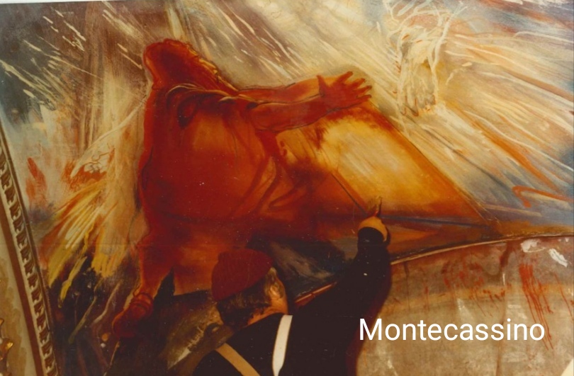 Affresco · Montecassino · Maestro Massimo Callossi
